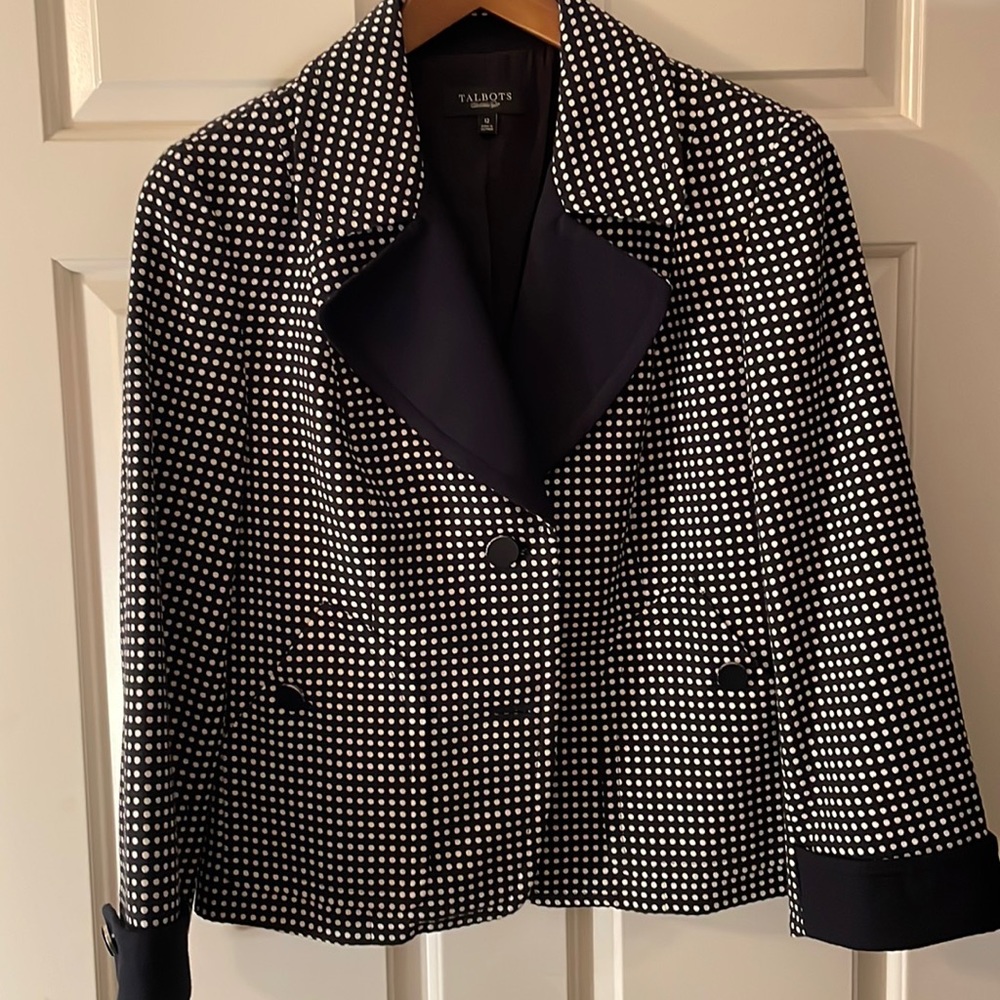 Navy/white jacket